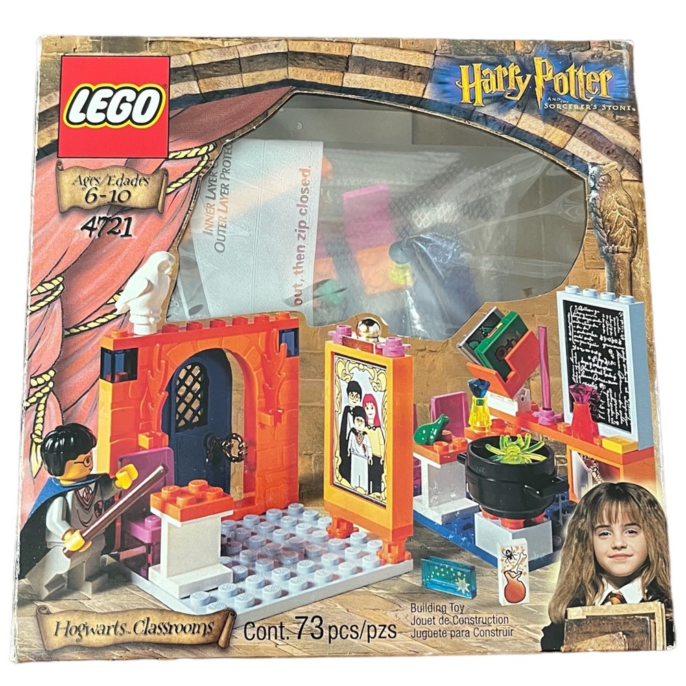 Lego Hogwarts Classrooms Building Set - Orange, Black, White